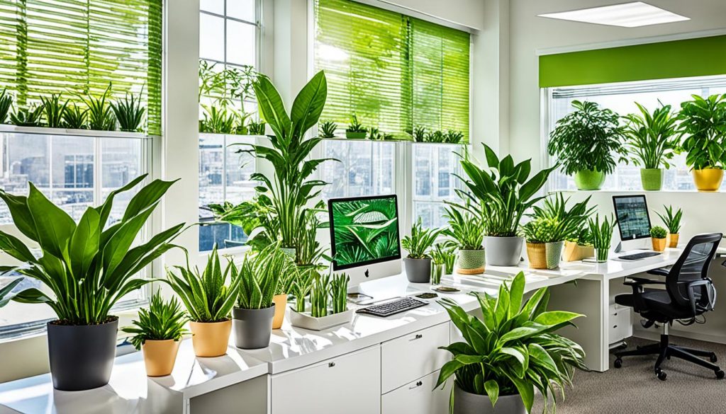 tanaman hias untuk ruangan kantor